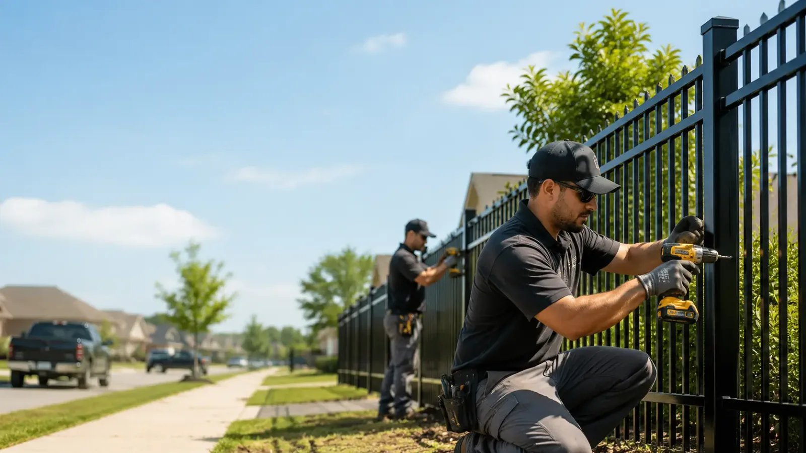 Metal Fence Installation in Martinsburg, WV
